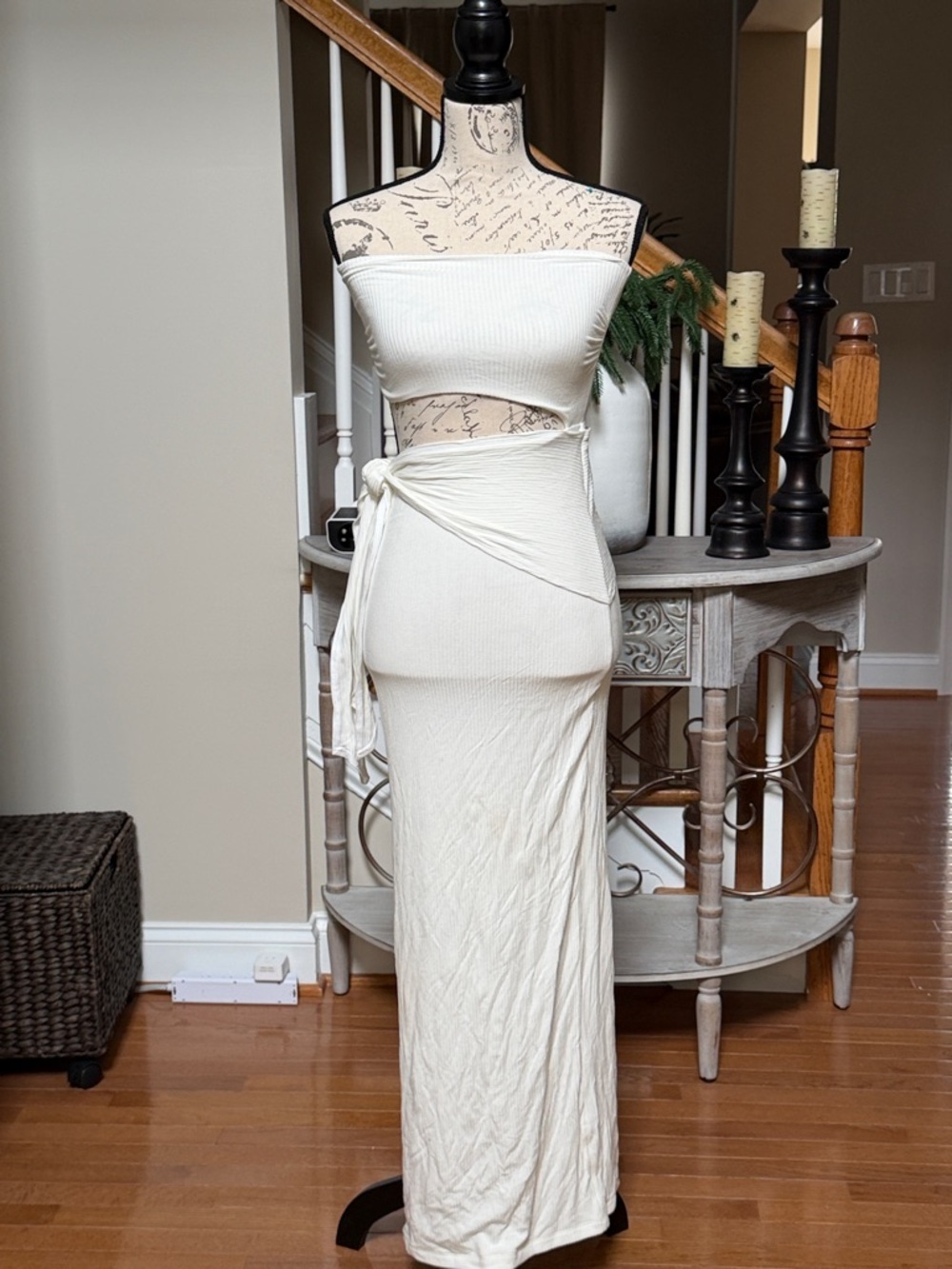 NWOT STILLWATER WIDE RIB BAJA NIGHTS CUT OUT DRESS